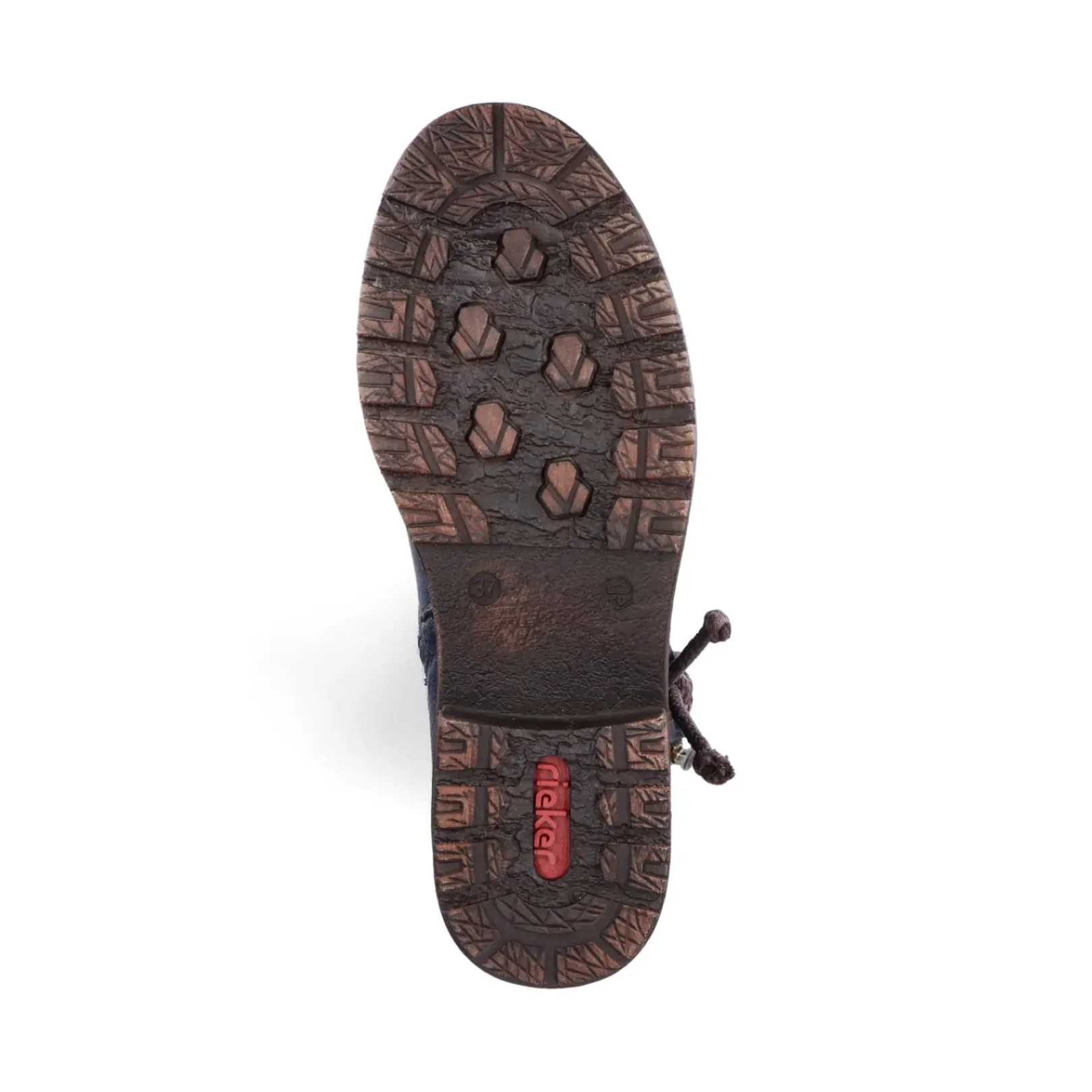 Outlet Rieker Damskie Buty Z Wysoka Cholewka W Kolorze Oceanicznego Blekitu