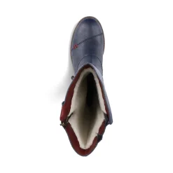 Outlet Rieker Damskie Buty Z Wysoka Cholewka W Kolorze Oceanicznego Blekitu