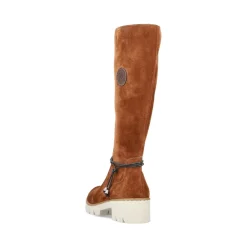 New Rieker Damskie Buty Z Wysoka Cholewka W Kolorze Kasztanowo-Brazowym