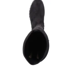 Outlet Rieker Damskie Buty Z Wysoka Cholewka W Kolorze Glebokiej Czerni