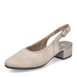 Clearance Rieker Damskie Czolenka W Kolorze Szampana