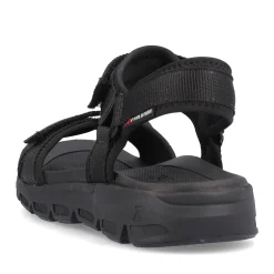 Outlet Rieker Damskie Sandaly Trekkingowe Deep Black
