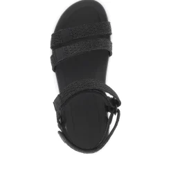 Fashion Rieker Damskie Sandaly Trekkingowe Deep Black