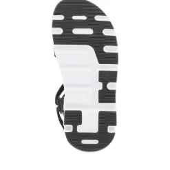 Fashion Rieker Damskie Sandaly Trekkingowe Deep Black