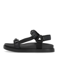 New Rieker Damskie Sandaly Trekkingowe Deep Black