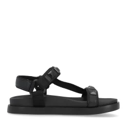 New Rieker Damskie Sandaly Trekkingowe Deep Black