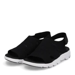 Online Rieker Damskie Sandaly Trekkingowe Deep Black