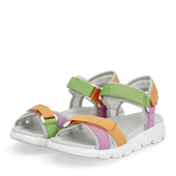 Fashion Rieker Damskie Sandaly Trekkingowe Wielokolorowe
