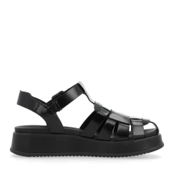 Fashion Rieker Damskie Sandaly Z Paskami Noir
