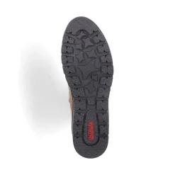 Fashion Rieker Damskie Sznurowane Buty W Kolorze Lupkowo-Niebieskim