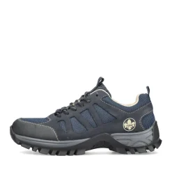 Clearance Rieker Damskie Sznurowane Buty W Kolorze Oceanicznego Blekitu