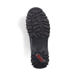 Clearance Rieker Damskie Sznurowane Buty W Kolorze Oceanicznego Blekitu