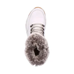 Discount Rieker Damskie Sznurowane Buty Frost White
