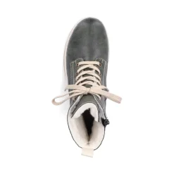 Discount Rieker Damskie Sznurowane Buty W Kolorze Khaki