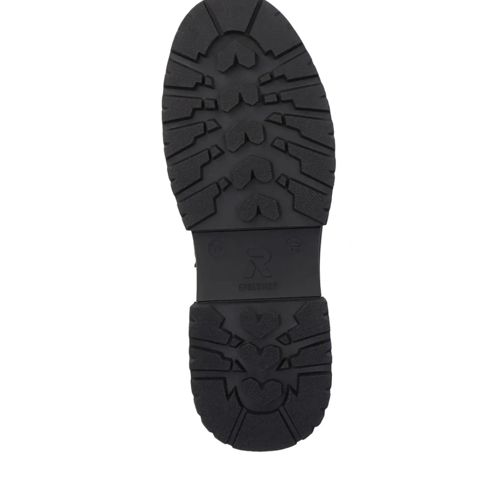 Best Rieker Damskie Sznurowane Buty W Kolorze Wojskowej Zieleni I Czerni
