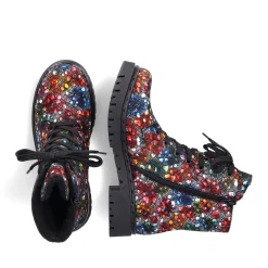 Outlet Rieker Damskie Sznurowane Buty Multi