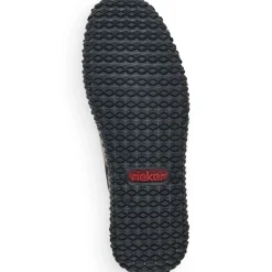 Sale Rieker Damskie Sznurowane Buty W Kolorze Platynowo-Szarym