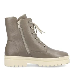 Best Rieker Damskie Sznurowane Buty W Kolorze Asfaltowo-Szarym