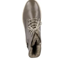 Best Rieker Damskie Sznurowane Buty W Kolorze Asfaltowo-Szarym