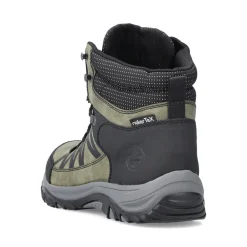 New Rieker Damskie Sznurowane Buty W Kolorze Khaki