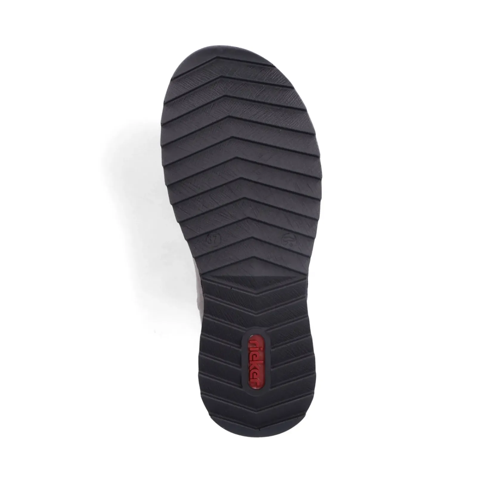 Best Rieker Damskie Sznurowane Buty W Kolorze Ksiezycowej Szarosci