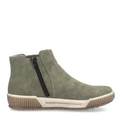 New Rieker Damskie Sztyblety W Kolorze Khaki