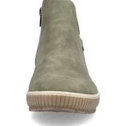 New Rieker Damskie Sztyblety W Kolorze Khaki