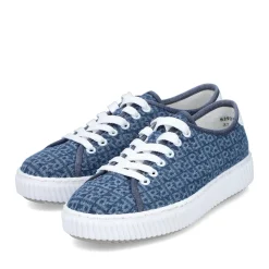 Discount Rieker Damskie Tenisowki Low W Kolorze Slate Blue