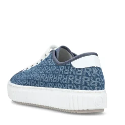 Discount Rieker Damskie Tenisowki Low W Kolorze Slate Blue