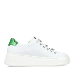 Sale Rieker Damskie Tenisowki Low Ice White