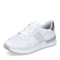 Clearance Rieker Damskie Tenisowki Low Ice White
