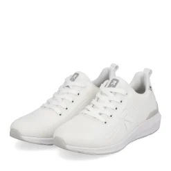 Online Rieker Damskie Tenisowki Low Frost White
