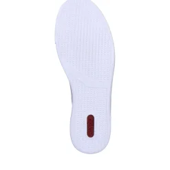 Clearance Rieker Damskie Tenisowki , Niskie, Srebrne, Metaliczne