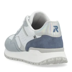 Fashion Rieker Damskie Tenisowki Low Ocean Blue