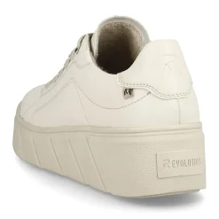 New Rieker Damskie Tenisowki Low Frost White