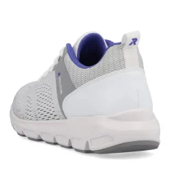 Discount Rieker Damskie Tenisowki Low Frost White
