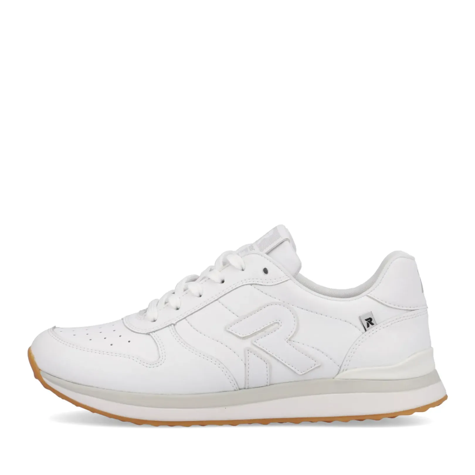 Clearance Rieker Damskie Tenisowki Low Frost White