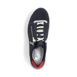 Online Rieker Damskie Tenisowki Low Steel Blue