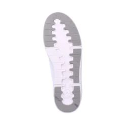 Hot Rieker Damskie Tenisowki Niskie Swan-White Arctic-Grey