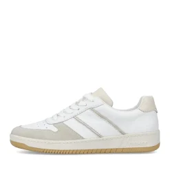 Best Rieker Damskie Tenisowki Low Swan White
