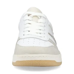 Best Rieker Damskie Tenisowki Low Swan White