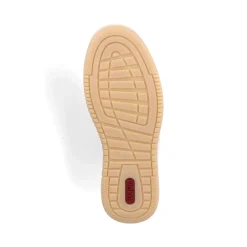 Best Rieker Damskie Tenisowki Low Swan White