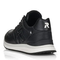 Clearance Rieker Damskie Tenisowki Low Night Black