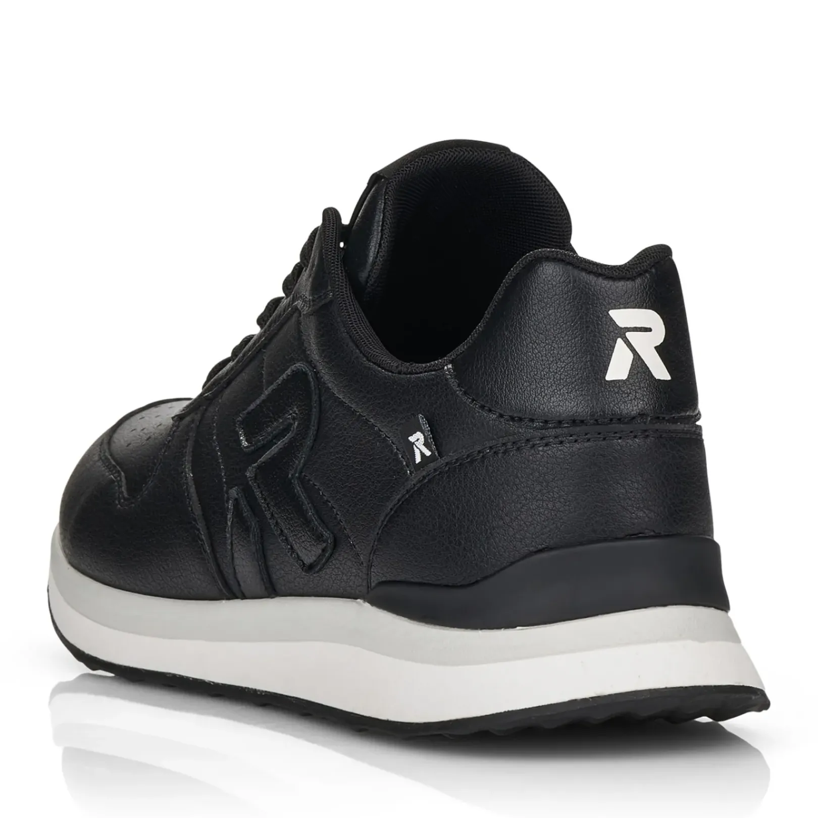 Clearance Rieker Damskie Tenisowki Low Night Black