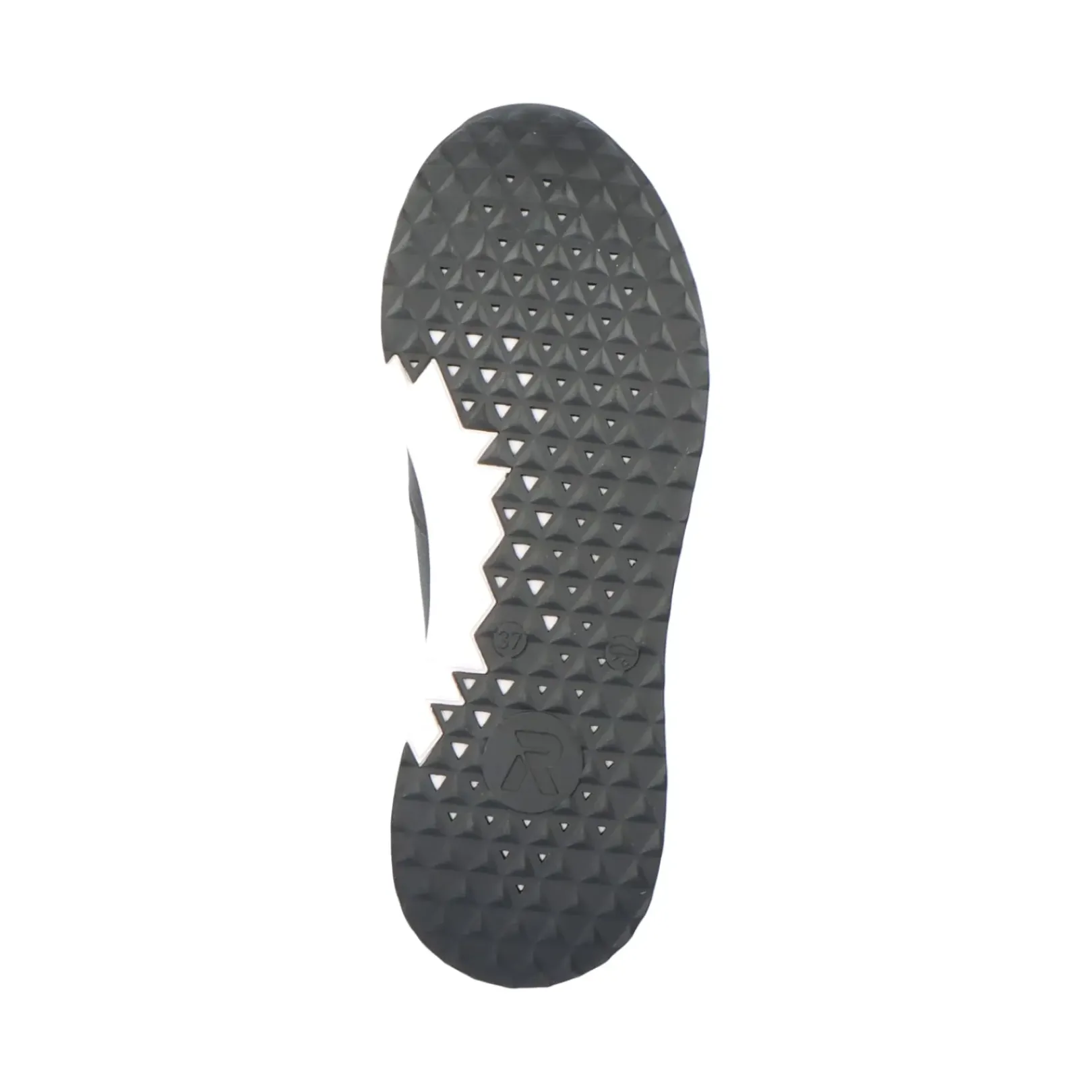 Clearance Rieker Damskie Tenisowki Low Night Black