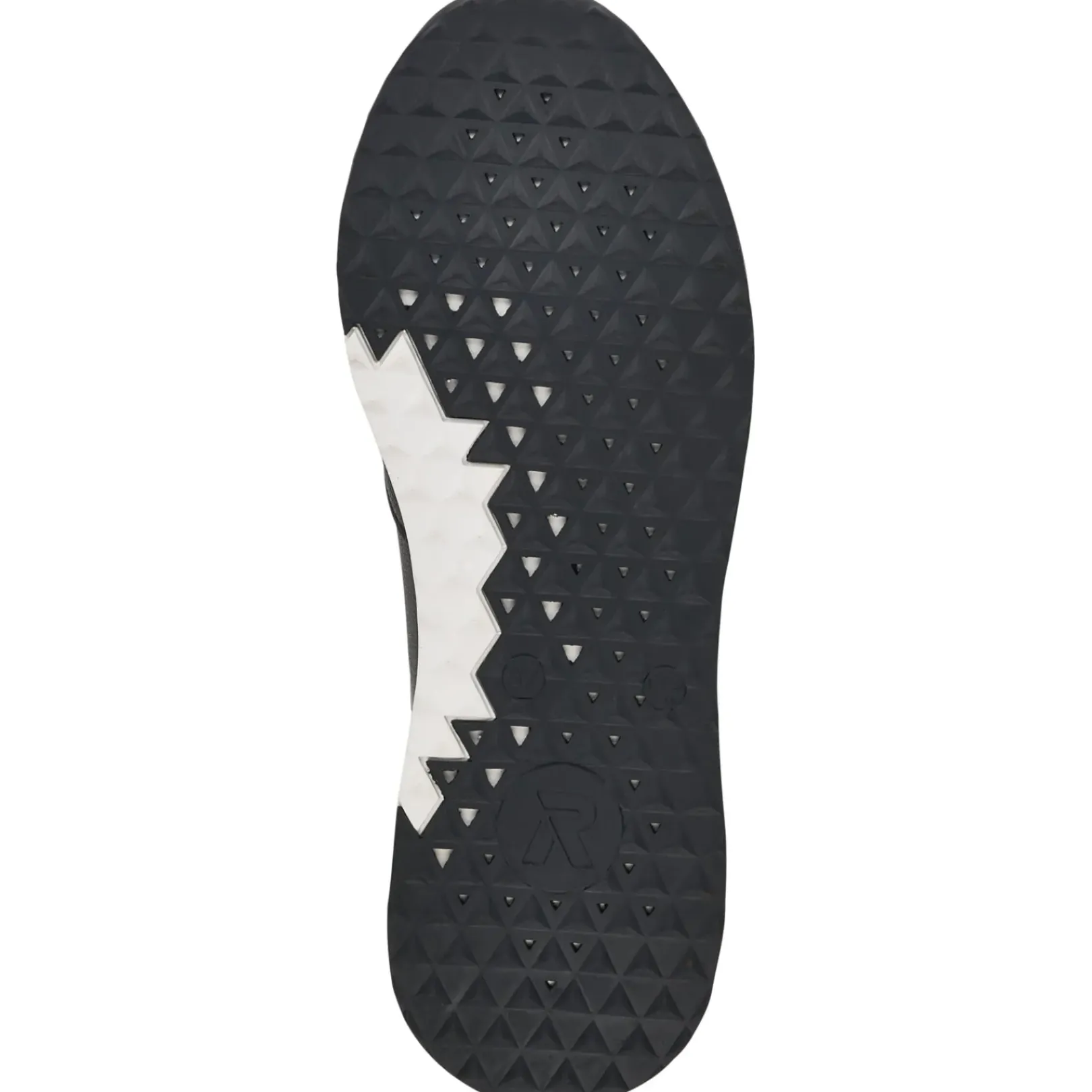 Clearance Rieker Damskie Tenisowki Low Night Black