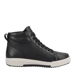 Clearance Rieker Damskie Tenisowki , Wysokie, Stalowe, Czarne