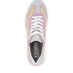 Clearance Rieker Damskie Tenisowki , Niskie, Lawendowe, Wielokolorowe