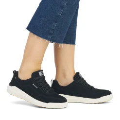 Clearance Rieker Damskie Tenisowki , Niskie, W Kolorze Glebokiej Czerni