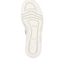 Fashion Rieker Damskie Tenisowki High Swan W Kolorze Bialym Bezowym